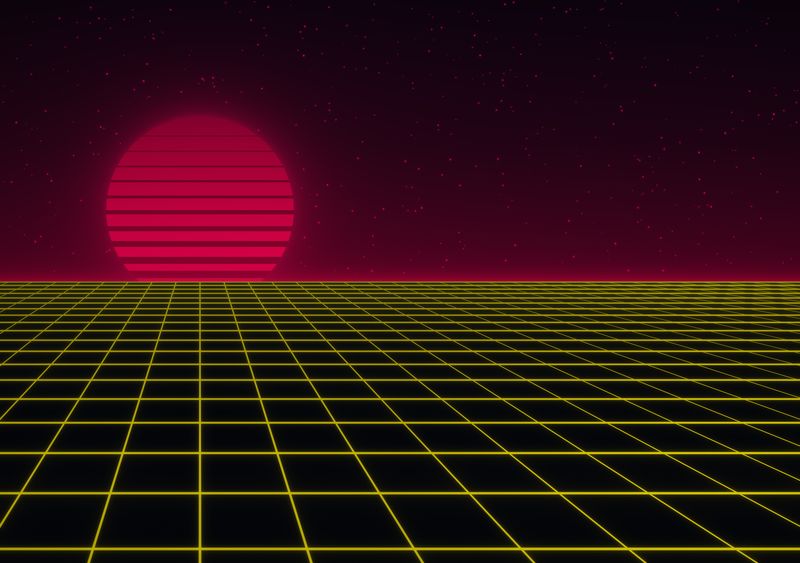 Night City, inner screen wallpaper
