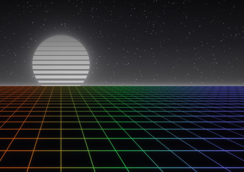 Rainbow White Sun, inner screen wallpaper